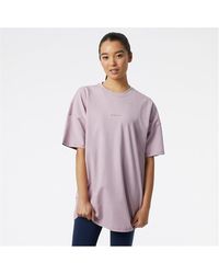 New Balance - Nb Athletics Nature State Short Sleeve Tee In Cotton - Lyst