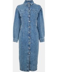 HUGO - Gesina Denim Skirt - Lyst