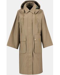 Barbour - Maude Waterproof Detachable Hood Long Sleeve Rain Anorak - Lyst