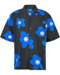 HUGO - Patterned Collared Short Sleeve Shirt - Lyst
