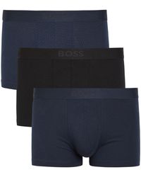 HUGO - Boss Trunk 3P Boss One D - Lyst