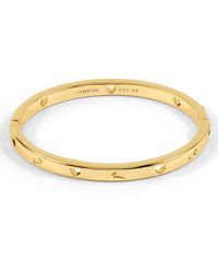 Radley - 18Ct G Plated Heart & Dog Bangle - Lyst
