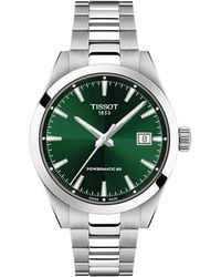Tissot - Gentleman 38 Stainless Steel Analogue Automatic Watch - Lyst