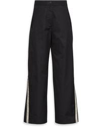 Calvin Klein - Wide Leg Trousers - Lyst