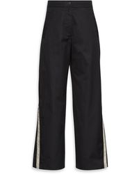 Calvin Klein - Wide Leg Trousers - Lyst