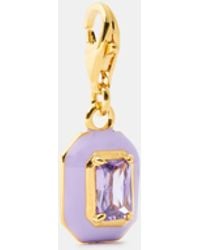 Thomas Sabo - Chrome Octagon Pendant Charm - Lyst