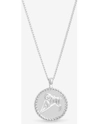 Simply Silver - Sterling 925 Zodiac Pendant - Lyst