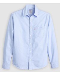 Levi's - Sunset Pocket Cotton Long-Sleeve Oxford Shirt - Lyst