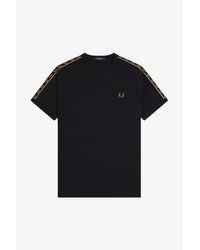 Fred Perry - Tape Tee - Lyst