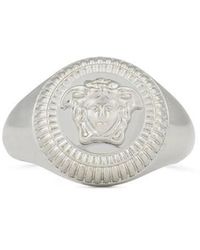 Versace - Medusa Medallion Ring - Lyst