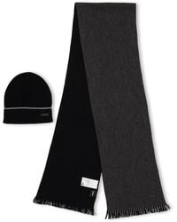 BOSS - Litalo Set Midweight Scarf - Lyst