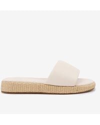 Where's That From - Pu Julia Wide-Fit Flatform Sliders Sandal - Lyst