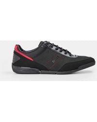 BOSS - Saturn Low Top Everyday Trainers With Technical Mesh - Lyst