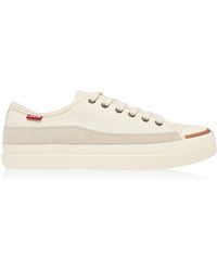 Levi's - Square Canvas Low Trainers - Lyst