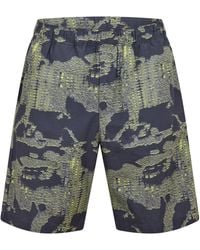 DIESEL - Fleece Jogger Shorts - Lyst