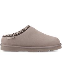 BEARPAW - Tabitha Suede Mule Slippers - Lyst