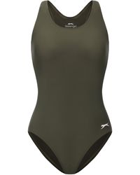 Slazenger 1881 - Racer Back Lycra Xtra Life Swimsuit Ladies - Lyst