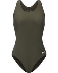 Slazenger 1881 - Racer Back Lycra Xtra Life Swimsuit Ladies - Lyst