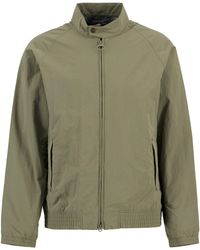 Barbour - Royston Hooded Long Sleeve Hip Length Rain Anorak - Lyst
