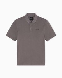 ARMANI EXCHANGE - Short-Sleeve Polo Shirt - Lyst