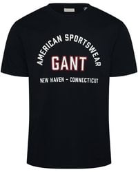 GANT - Printed Graph T Sn64 - Lyst