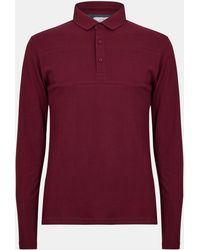 Peter Werth - Noaks Long Sleeve Polo Shirt - Lyst