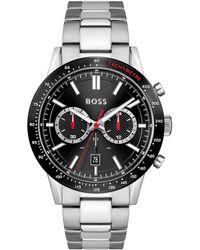 BOSS - Gents Allure Stainless Steel Bracelet Watch - Lyst