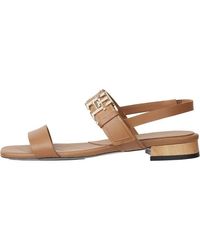 Tommy Hilfiger - Logo-buckle Leather Sandals - Lyst