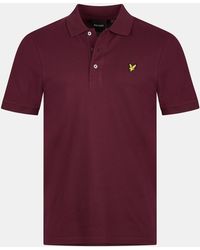 Lyle & Scott - Basic Short Sleeve Polo Shirt - Lyst
