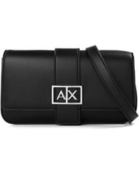 ARMANI EXCHANGE - Wonder Small Faux Leather Crossbody Bag - Lyst