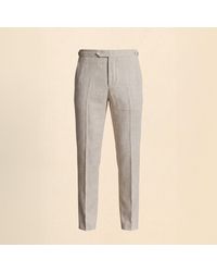 Without Prejudice - Archer Slim Fit Tweed Suit Trousers - Lyst