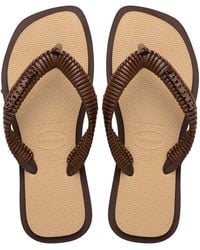 Havaianas - Top Sqr Fusion Boho Flip Flops - Lyst
