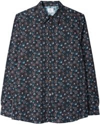 Paul Smith - Floral Long Sleeve Shirt - Lyst