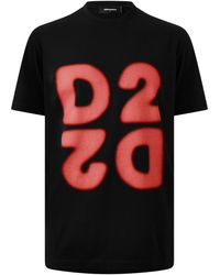 DSquared² - Dsq D2 Logo Tee Sn64 - Lyst