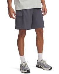 Under Armour - Vibe Woven 8" Cargo Shorts Castlerock - Lyst