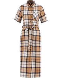 Barbour - Fern Midi Dress - Lyst