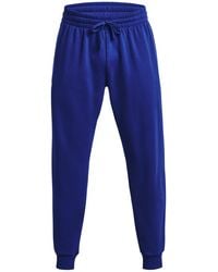 Under Armour - S Rival Tracksuit Bottoms Radial Turquoise/white L - Lyst