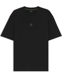 BOSS - Future Cotton Short Sleeve Oversized T-Shirt - Lyst