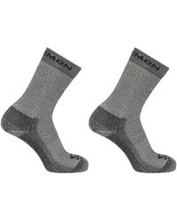 Salomon - Heavy Crew 2 Pack Walking Sock - Lyst