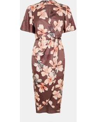 Biba - Embellished Velvet Dress - Lyst