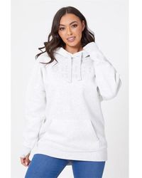 Bench - Ladies Longer Length Hoodie - Lyst