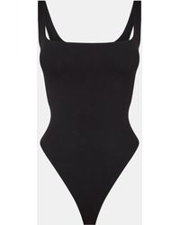 Naked Wardrobe - Smooth Scooped Tank Bodysuit - Lyst
