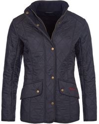 Barbour - Cavalry Polarquilt Diamond-Quilted Fleece-Lined Long Sleeve Slim Fit Quilted Jacket - Lyst