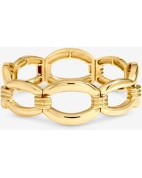 Jon Richard - Plated Chain Stretch Bracelet - Lyst