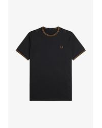 Fred Perry - Twin Tipped T-Shirt - Lyst
