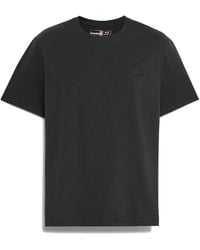 Timberland - Silicon Badge Cotton Short-Sleeve T-Shirt - Lyst