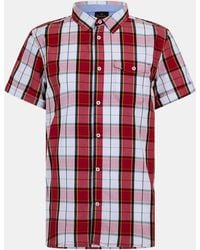 Bench - Short-Sleeve Patterned Shirt - Lyst