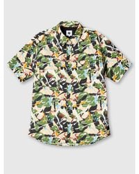 Pretty Green - Short-Sleeve Plain Shirt - Lyst