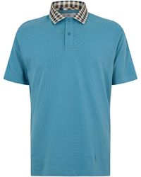 Aquascutum - Short Sleeve Polo Shirt - Lyst
