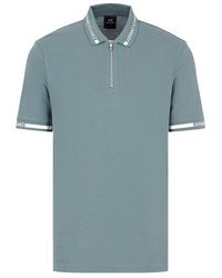 Armani Exchange - Collar Short Sleeve Polo - Lyst